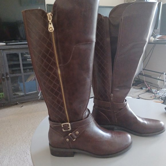 Guess Brown Boots - Picture 1 of 3